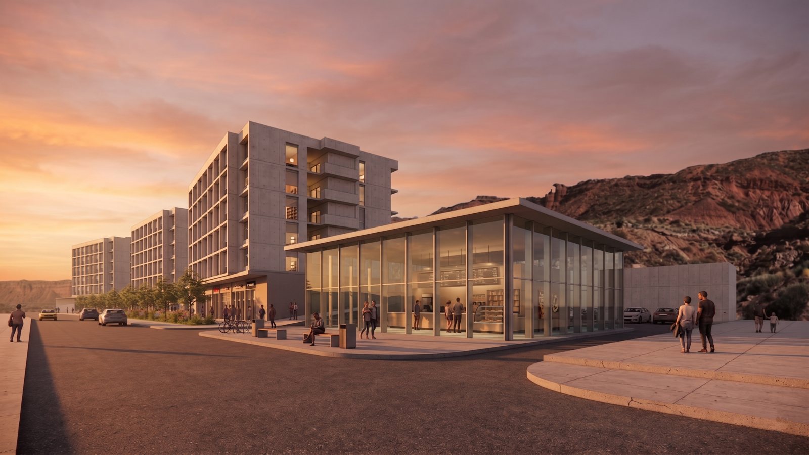 Edificio en altura modelado en BIM
