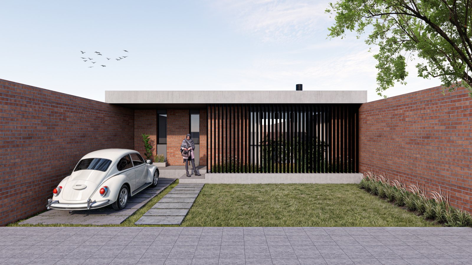 Vivienda particular modelada en BIM